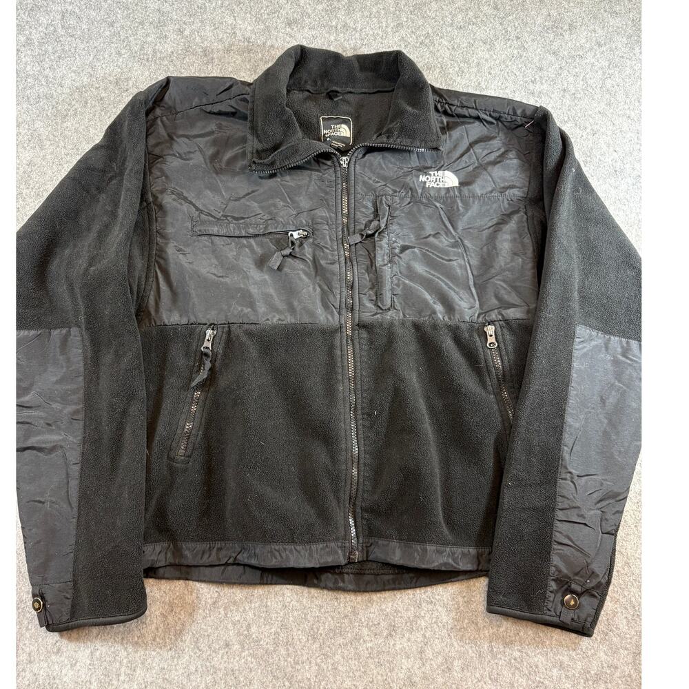 The North Face Denali Fleece Jacket Mens XL Black Full Zip Cozy Outdoor Hiking